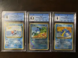 Complete Japanese Southern Islands Pokemon Set Cgc Graded 8.0-9.5 - Image 3