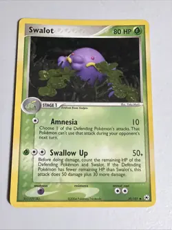 Swalot 50/101 Reverse Holo EX Hidden Legends Pokemon Card - Image 1