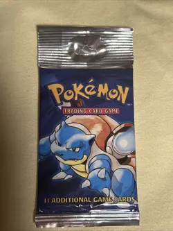 Pokemon Base Set Booster Pack 21.1 gram Unopened Factory Sealed 1999 Vintage - Image 3