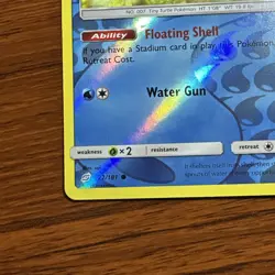 Squirtle Common Reverse Holo Card 22/181 Sm-Team Up Pokemon TCG 2019 - Image 5