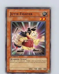 Yu-Gi-Oh TCG Jutte Fighter TDGS-EN012 1st Edition Common Card Played MP-LP - Image 1