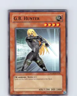 Yu-Gi-Oh TCG G.B. Hunter RGBT-EN039 Unlimited Regular Common Card LP-NM - Image 1