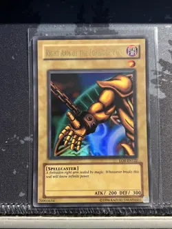 Right Arm of the Forbidden One LOB-122 The Legend of Blue Eyes White Dragon... - Image 1