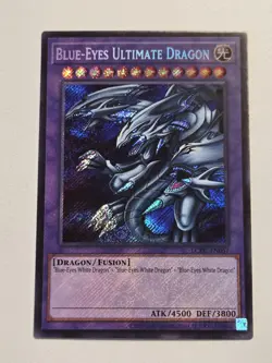 Blue-Eyes Ultimate Dragon LCKC-EN057 Secret Rare Yugioh Holo Foil Bleed Mint - Image 1