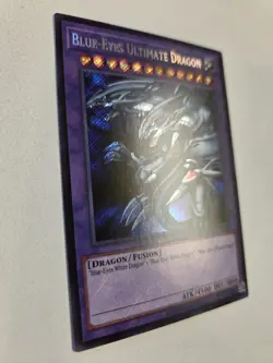 Blue-Eyes Ultimate Dragon LCKC-EN057 Secret Rare Yugioh Holo Foil Bleed Mint - Image 2