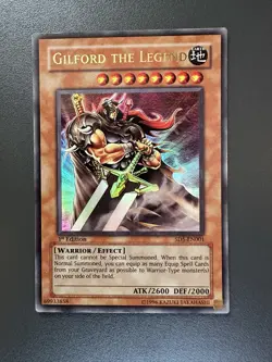 Gilford The Legend SD5-EN001 Ultra Rare 1st Edition NM/VLP YuGiOh - Image 1