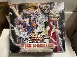 yugioh STORM OF RAGNAROK SPECIAL EDITION BOX New Factory Sealed. - Image 1