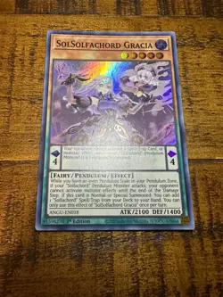 SolSolfachord Gracia ANGU-EN018 1st Edition Super Rare LP + BONUS - Image 1