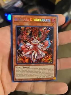 Yugioh Kurikara Divincarnate 1st Edition Secret Rare BLTR-EN079 NM - Image 1