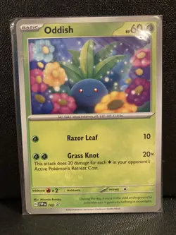 Oddish SVP 102 Promo Card Path To The Peak Pokemon Scarlet and Violet-Sealed - Image 1