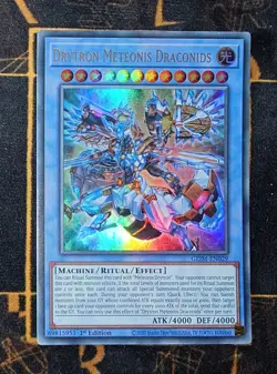 YUGIOH Drytron Meteonis Draconids (GEIM-EN029) Ultra Rare 1st Edition Near Mint - Image 1