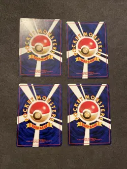 pokemon pocket monsters 4 card lot 33, 165, 167, trainer pole - Image 2