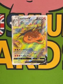 Charizard V - SWSH260 - Black Star Promo - Pokemon Card - NM - Image 1