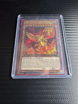 Yu-Gi-Oh The Winged Dragon of Ra Quarter Century Secret Rare Card RA03-EN137 - Image 1