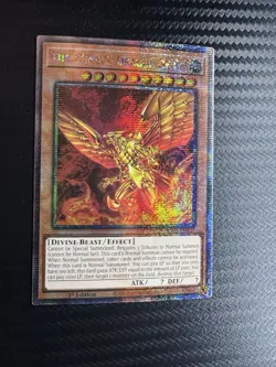 Yu-Gi-Oh The Winged Dragon of Ra Quarter Century Secret Rare Card RA03-EN137 - Image 2