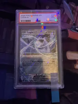 Pokemon TCG Lugia EX Double Rare Holo Card 082/131 Prismatic Evolutions PSA 9 - Image 1