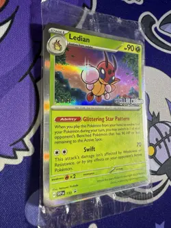 Pokemon Stellar Crown Staff Prerelease Promo Set of 4 NM Sealed Cards - Image 3