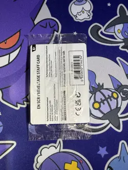 Pokemon Stellar Crown Staff Prerelease Promo Set of 4 NM Sealed Cards - Image 4