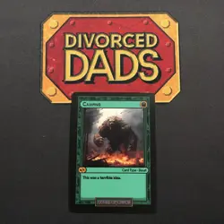 Divorced Dads Court of Chaos - Camping - Discontinued card - Image 1