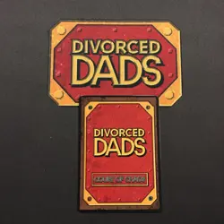 Divorced Dads Court of Chaos - Camping - Discontinued card - Image 2
