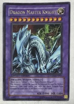 Dragon Master Knight UE02-EN001 Limited Edition Ultra Rare Yugioh Card - Image 1