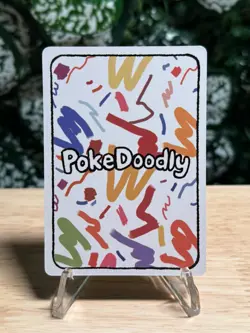 PokeDoodly Doo (Mew) 151/151 - 1st Edition Card - Fan Art - Image 2