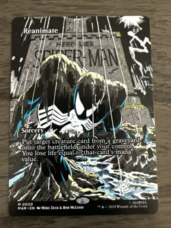 Reanimate Marvel Bonus Sheet/Spider-Man Borderless Regular MTG Card #2 - Image 1
