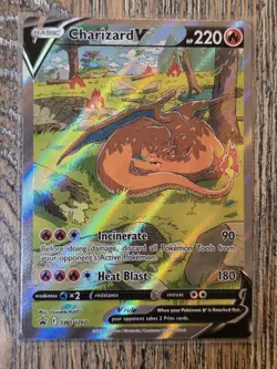 Charizard V SWSH260 Sword & Shield Black Star Promo Pokemon Card Near Mint - Image 1