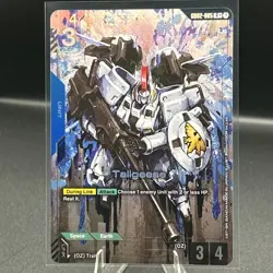 Gundam Card Game Dual Impact Tallgeese GD02-005 R + Alternate Art - Image 1
