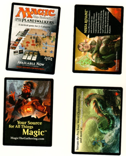 Set Of 4 Octopus Token Battle For Zendikar Magic the Gathering Token Card - Image 2