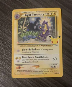 2021 Pokemon Celebrations 4-Card Lot Dark Gyarados NM, Light Toxtricity LP, etc - Image 3
