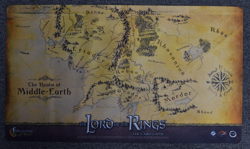 Lord of the Rings LCG Card Game Map of Middle Earth Playmat Promo - Image 1