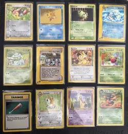 Pokemon Card - Lot Of 9 WOTC Vintage Cards - LP To HP - Image 1