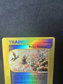 Relic Hunter 120/144 Skyridge 2003 Reverse Holo Pokemon Card TCG - Image 5
