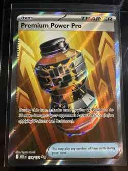 Premium Power Pro 174/132 Pokemon TCG Card Mega Evolution Full Art - Image 1