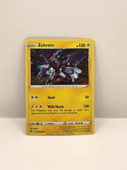 Pokemon Sword & Shield Promo Zekrom 060/185 Cosmos Holo Card - Image 1