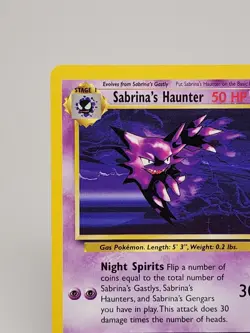Sabrina's Haunter Pokemon Card 58/132 Gym Heroes Excellent Condition - Image 2