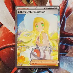 Lillie's Determination - 184/132 - SIR - Mega Evolution - Pokemon Card - Lot #L2 - Image 2