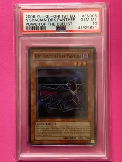 PSA 10 Yugioh Neo-Spacian LOT 2006 POTD 1st edition - Image 5
