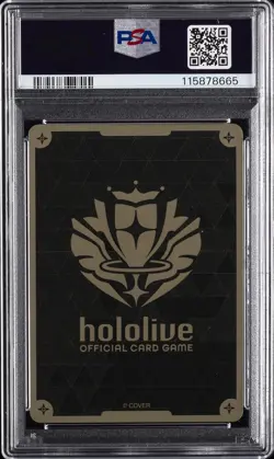 2024 HOLOLIVE OFFICIAL CARD GAME HBP02 SUPER RARE #068 NERISSA RAVENCROFT PSA 10 - Image 2