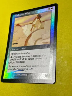 Alabaster Wall FOIL Mercadian Masques NM White Common MAGIC MTG CARD - Image 3