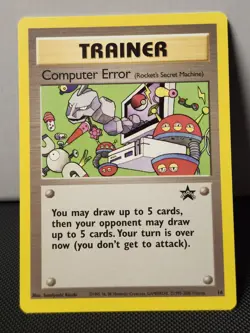 Computer Error #16 Black Star Promo Rare Vintage Pokemon Card - NM - Image 1
