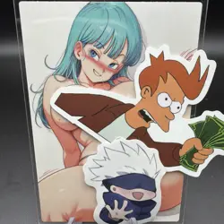 Bulma Anime Waifu Card Doujin ACG Goddess Holo - Image 1