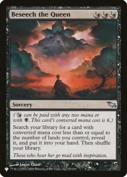 Beseech the Queen The List Reprints Uncommon NM Magic: The Gathering Normal - Image 1