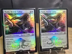 2x's Thalia, Heretic Cathar - EMN Buy-a-Box Magic Promos - FOIL MP - Image 1