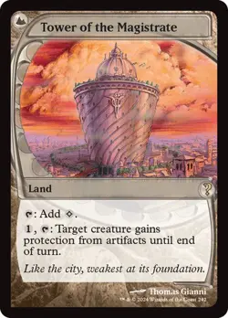 1x NM FUTURE SIGHT FRAME Tower of the Magistrate MTG Mystery Booster 2 MB2 SV - Image 1