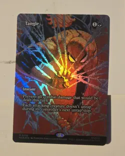 MTG - Tangle - Borderless - Foil - Marvel Universe Eternal-Legal - Image 1