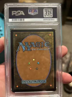 2023 Magic: The Gathering Foil LOTR Showcase Saruman Of Many Colors #743 PSA 8 - Image 2