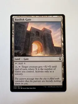 Basilisk Gate - MTG Commander Legends: Battle for Baldur's Gate - NM - Image 1