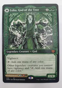 MTG Esika, God of the Tree The Prismatic Bridge Kaldheim 314 Regular Mythic - Image 1